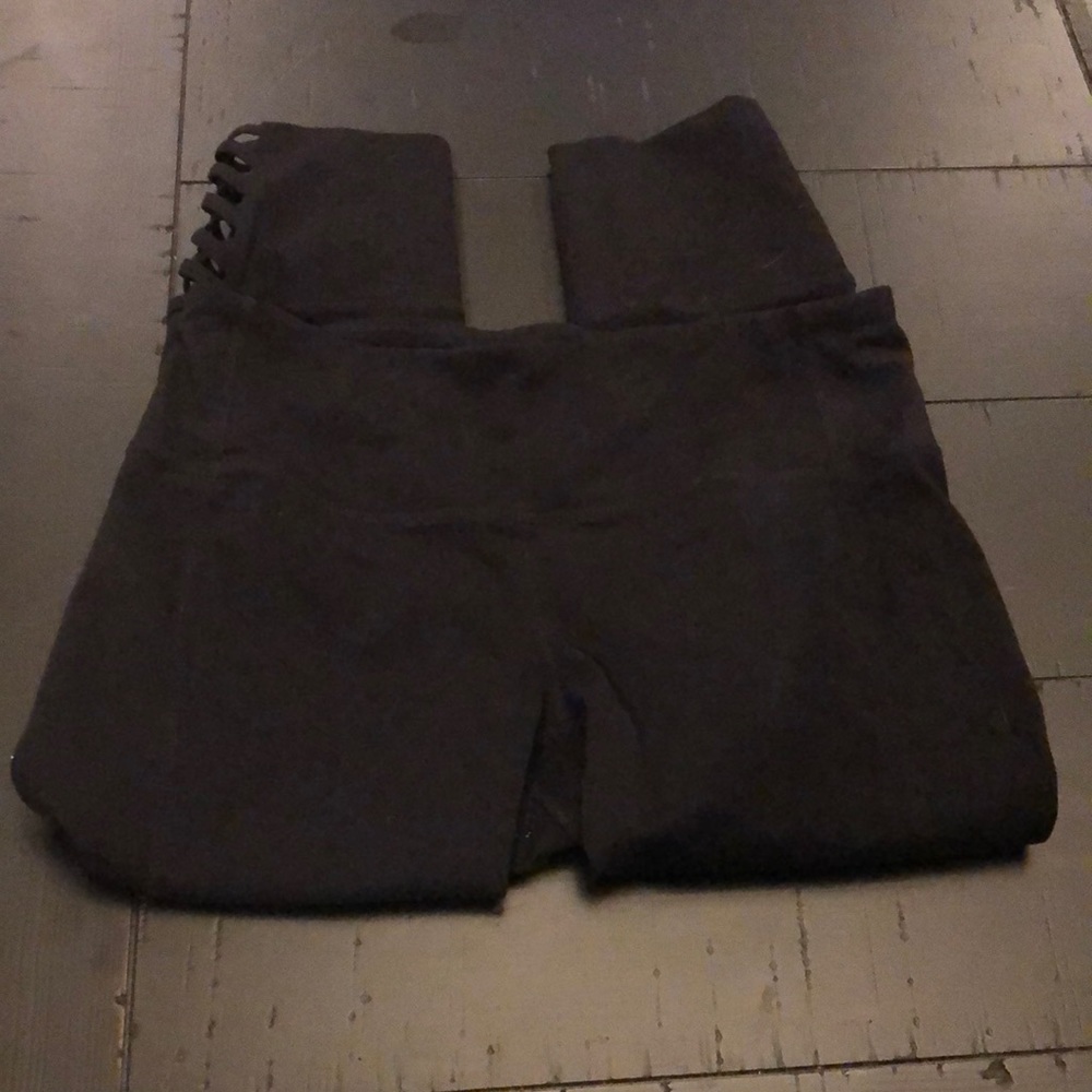 Athleta Black Capri Leggings Sz S